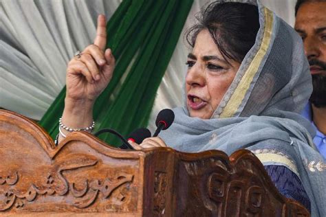 mehbooba mufti dialogue  war mehbooba mufti  government