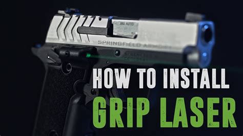 How To Install A Viridian Grip Laser Youtube