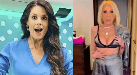 Rebeca Escribens sobre Laura Bozzo tras verla en su faceta más sensual