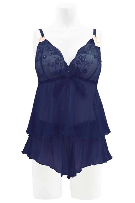 NWT Spree Sheer Mesh Camisole And Shorts Sexy Lingerie Sleep Set S M L XL EBay