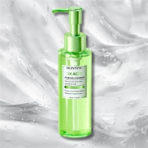 rekomendasi  cleansing gel  kulit berjerawat  berminyak