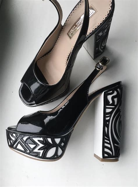 Кожаные туфли босоножки foletti лаковые из натуральной кожи на каблуках ...