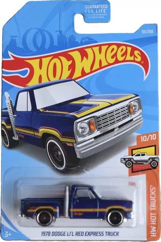 Camioneta Dodge Lil Red Express De Hot Wheels 1978 Hot Truc Cuotas sin interés