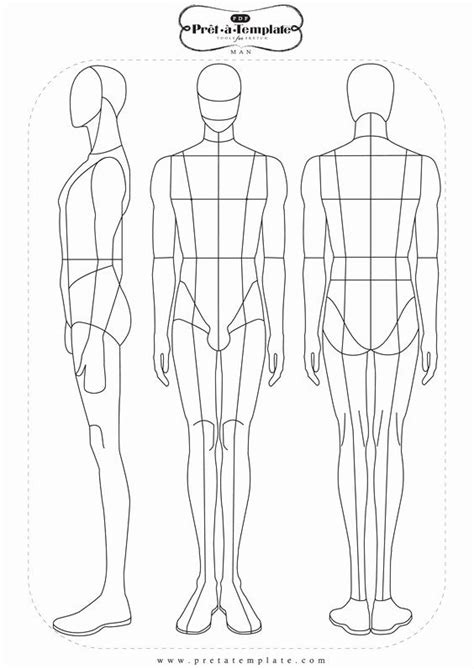 Costume Design Template Male Best Of Fashion Templates 33 Free Designs Inspiration