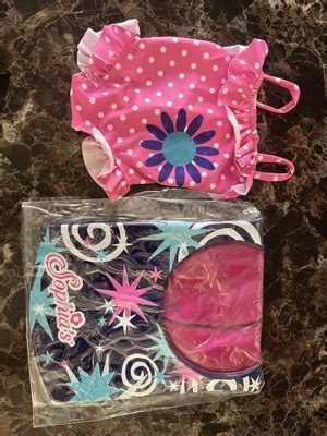 Sophias Ruffle Polka Dot Bathing Suit Inner Tube Set For Dolls Hot Pink Target