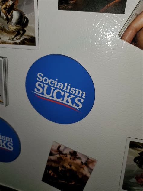 Socialism SUCKS MAGNET 3" Bernie Sanders style Democratic Socialism STILL SUCKS | eBay
