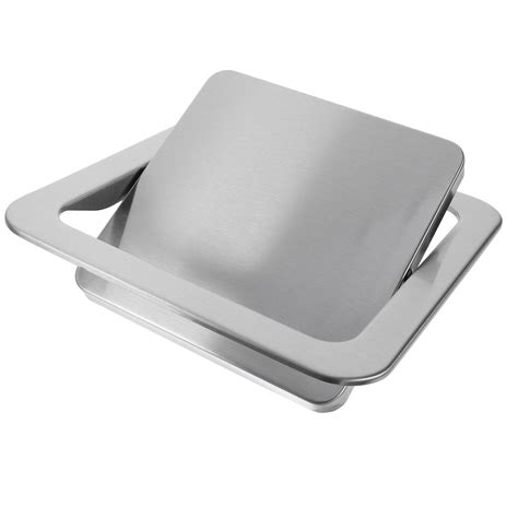 SHISUYAN Stainless Steel Swing Lid Trash Can for Home Kitchen Bathroom ...