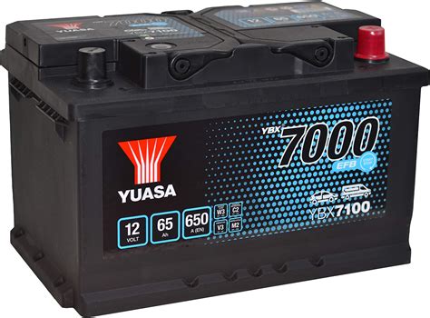 Yuasa Ybx V Ah A Efb Start Stop Battery Amazon Co Uk