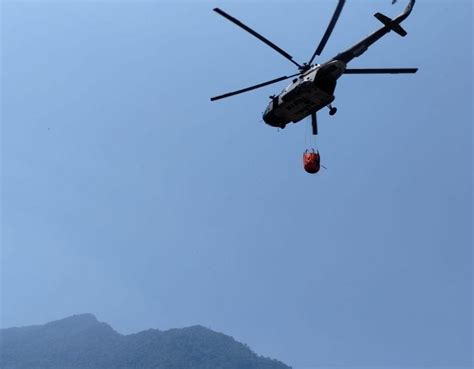 Se Suman Dos Aeronaves Para Apagar El Incendio En R O Blanco Veracruz