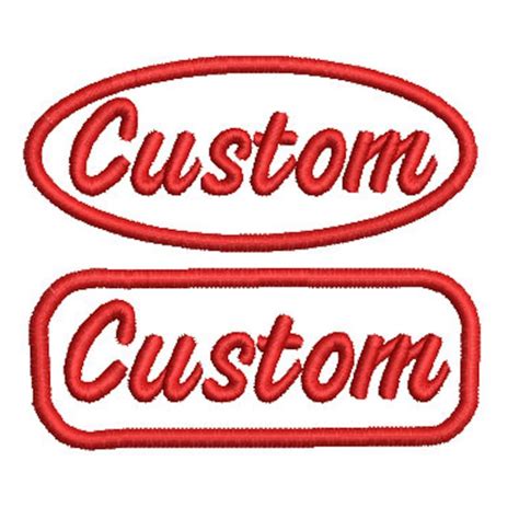 Custom Embroidered Name Patches Etsy