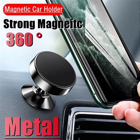 Magnetic-Car-Phone-Holder-Stand-Magnet-Car-Mount-Support-GPS-Mobile ...