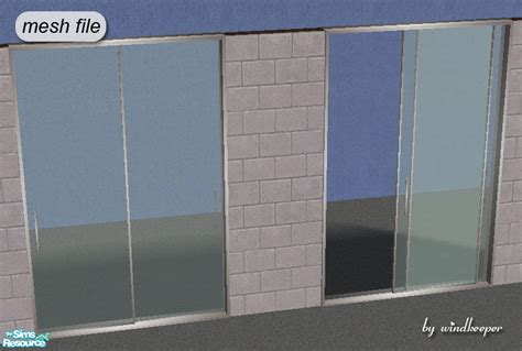 Sims 4 Sliding Glass Door Cc Glass Door Ideas