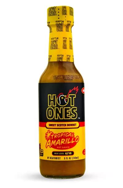 Sauce Hot Ones Tropical Amarillo 69000 Scoville