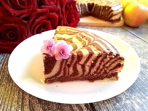 Кекс зебра классический в духовке рецепт фото пошагово и видео - 1000.menu