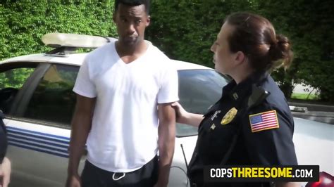 Horny Busty Cops Get Their Tits Sucked Before Their Pussy