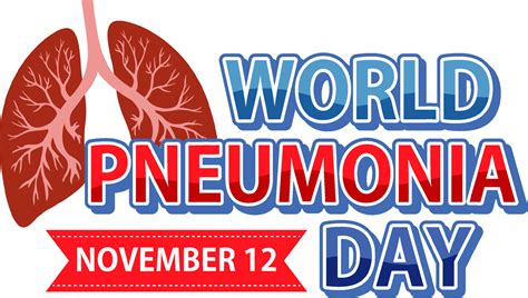 World Pneumonia Day Logo Design 11668184 Vector Art At Vecteezy