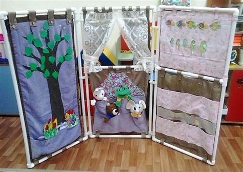 Развивающая ширма для детского кукольного театра. Фото с сайта maam.ru ...