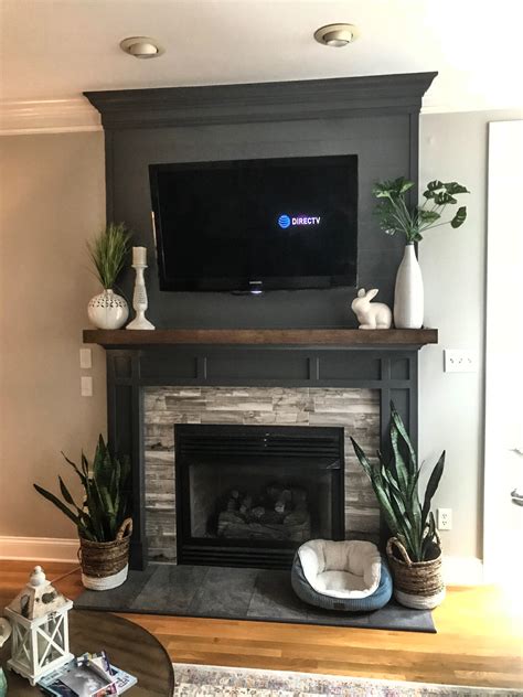 Fireplace Mantel Surround And Shelf — Woodmaster Custom Cabinets