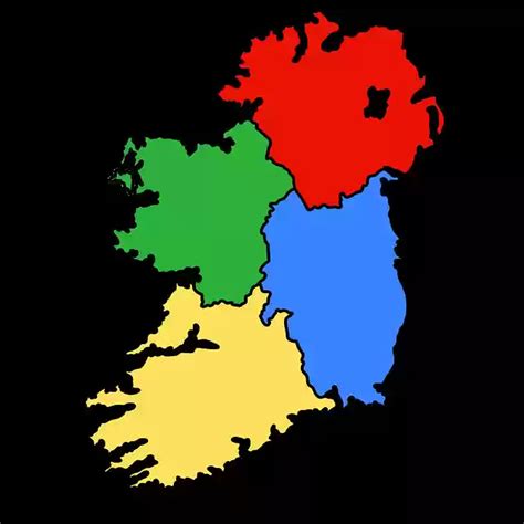 Ireland Four Counties Connaught By Offidocs For