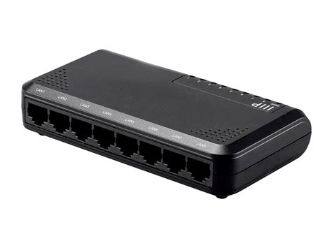Monoprice 8-Port 10/100/1000 Mbps Unmanaged Gigabit Ethernet Switch | eBay