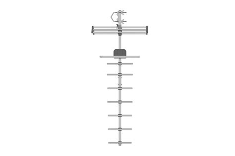 Антенна для телевизора уличная с усилителем HARPER ADVB-3255 Gray ...