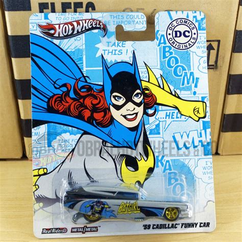 Jual Hot Wheels DC Batgirl Cadillac Funny Car Card Kerut Kota