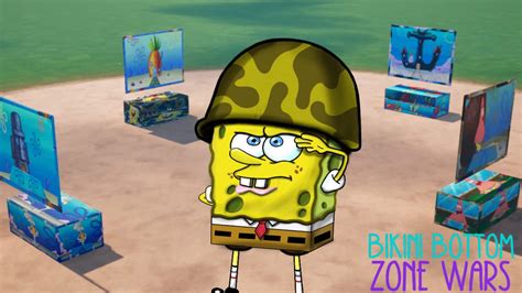 Bikini Bottom Spongebob Map
