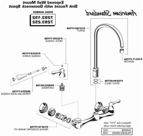Shower Faucet Diagram