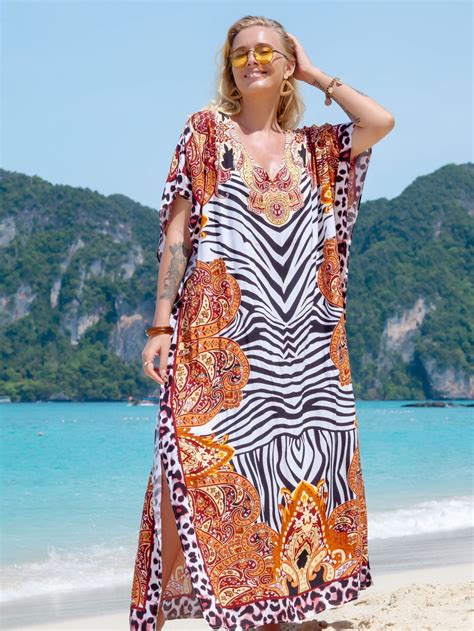 US 7 12 Holiday Robe Bikini Sunscreen Shirt Keke Lover