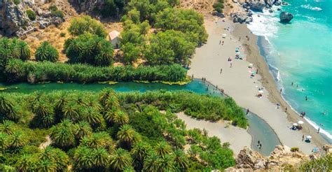 Da Rethymno Chania Escursione Di Un Giorno Alla Spiaggia Delle Palme