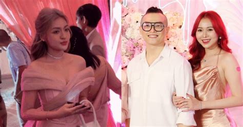 Hot girl trứng rán Trần Thanh Tâm mẹ bỉm 3 con Thanh Trần Việt Phương Thoa hội ngộ tại đám