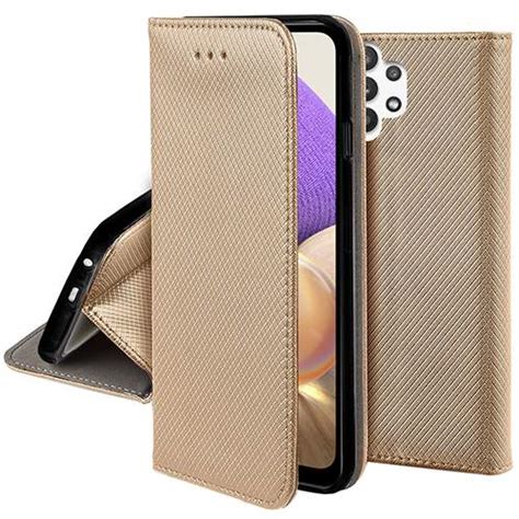 Etui do Samsung Galaxy A32 4G SMART MAGNET CASE SZKŁO HARTOWANE