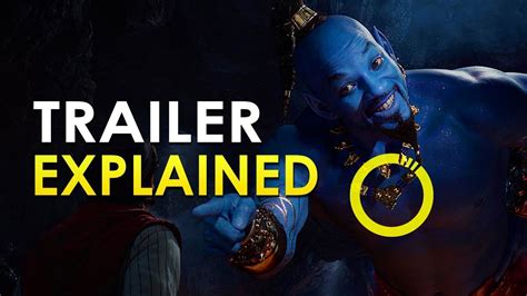 Aladdin 2019 Official Trailer Explained Review Everything You Missed All Easter Eggs Youtube