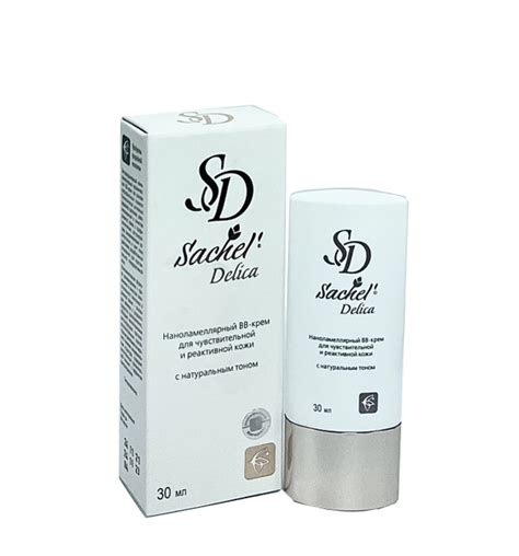 "Sachel Delica BB" ВВ-крем для чувствительной кожи с натуральным тоном ...