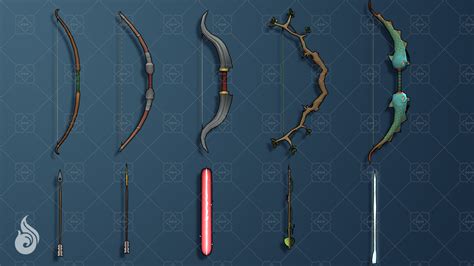 Fantasy Bow And Arrow
