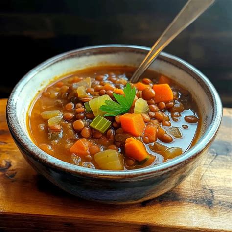 lentil vegetable stew mapleskillet
