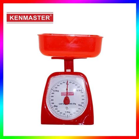 Jual Kenmaster Timbangan Kue Dapur 3kg Kitchen Analog Scale 3 Kg Di