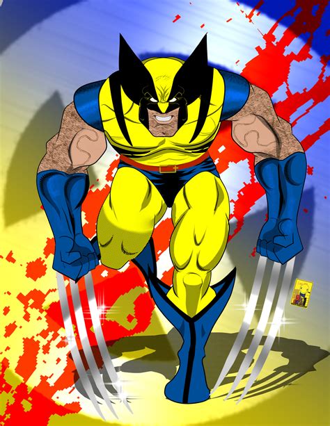 ArtStation - Wolverine (after Arthur Adams)