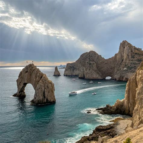 lands  cabo san lucas stock illustration illustration  mexico