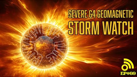 Rare Severe Geomagnetic Storm Warning Emergency Youtube