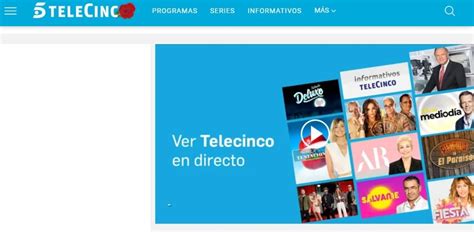 ¿por Qué No Puedo Ver Telecinco En Directo Soluciones Y Todas Las