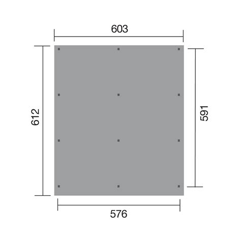 Carport Double Toit Pvc X X Cm En Pin Trait Autoclave Maison