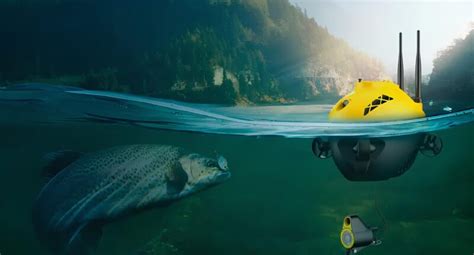 Необычный помощник на рыбалке: подводный дрон Chasing Fish F1 Pro ...