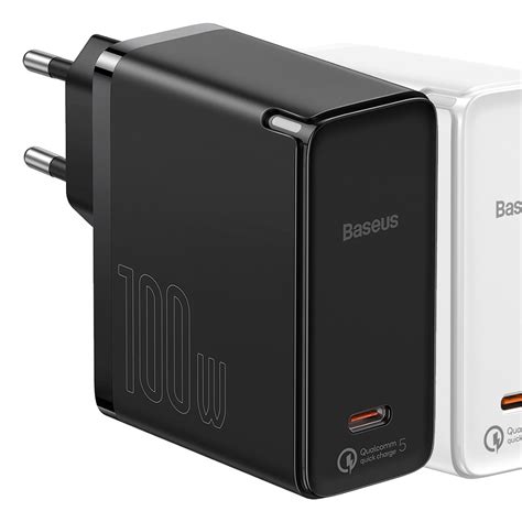 Зарядное устройство + Кабель Baseus GaN2 Fast Charger 1C 100W Set ...
