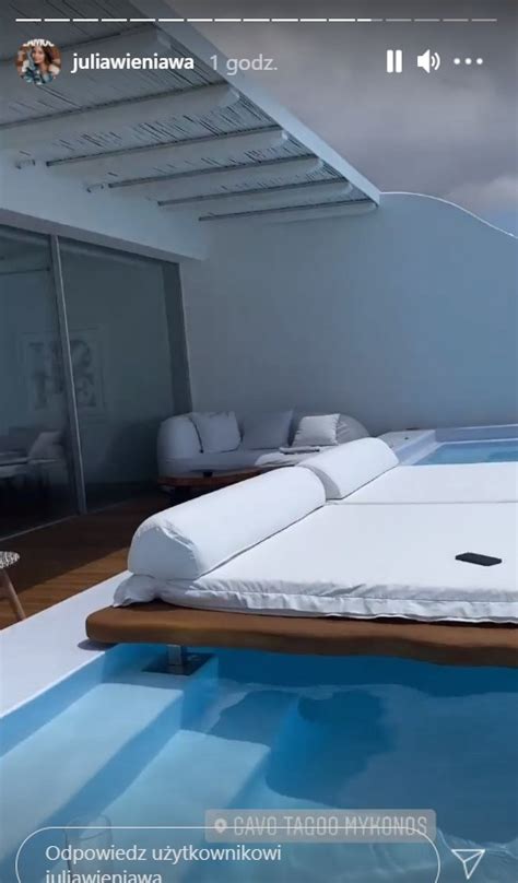 Julia Wieniawa Wygina Si W Bikini Na Mykonos Doba W Tym Hotelu