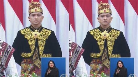 Sosok Kapten Inf Mat Sony Misturi Kawal Presiden Jokowi Pidato Kenakan