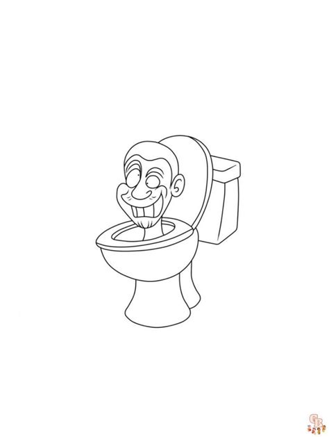 Get Creative With Skibidi Toilet Coloring Pages Printable And Free By Coloring Pages