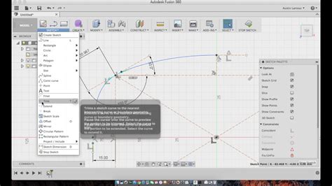 Fusion360 Building Tangent Surfaces Tutorial Youtube