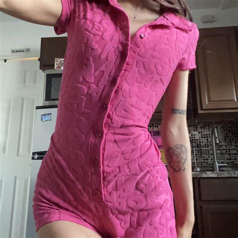 Adorable Hot Pink Play Suit Perfect For The Barbie Depop