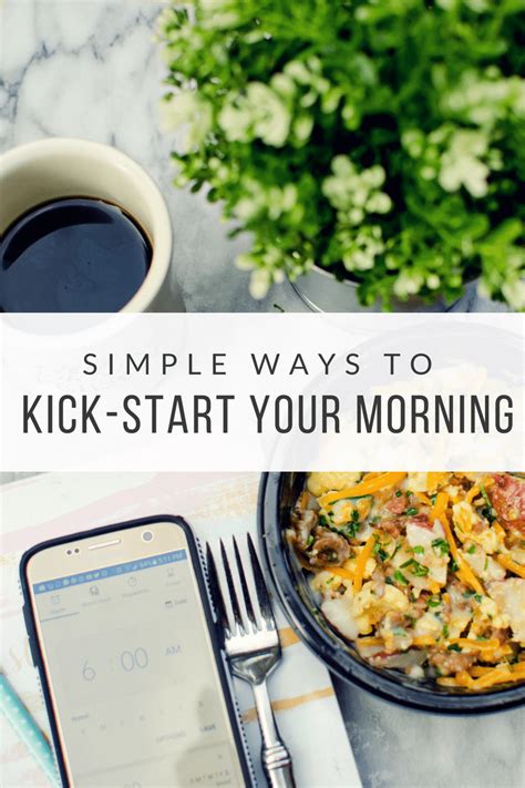 Simple Ways To Kick Start Your Morning A Grande Life